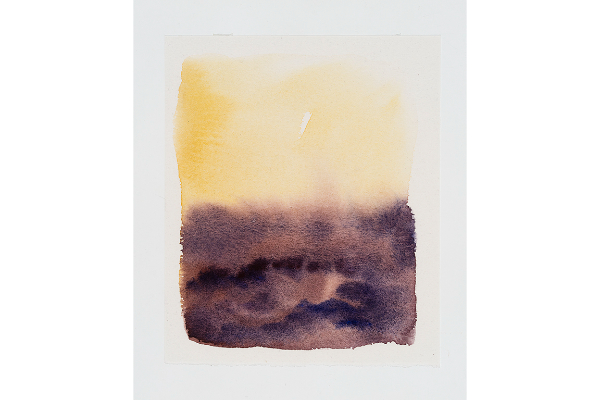 Transported XXX, Watercolour on Saint Armand, 6x7 in.